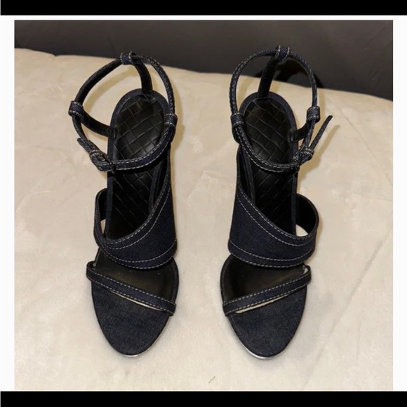 Bottega Veneta Denim Sandals - Picture 5 of 7